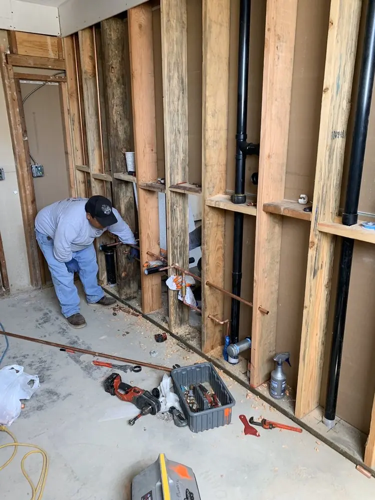 Commercial rough-in plumbing for Water Heater Replacement in Duck Creek Landing